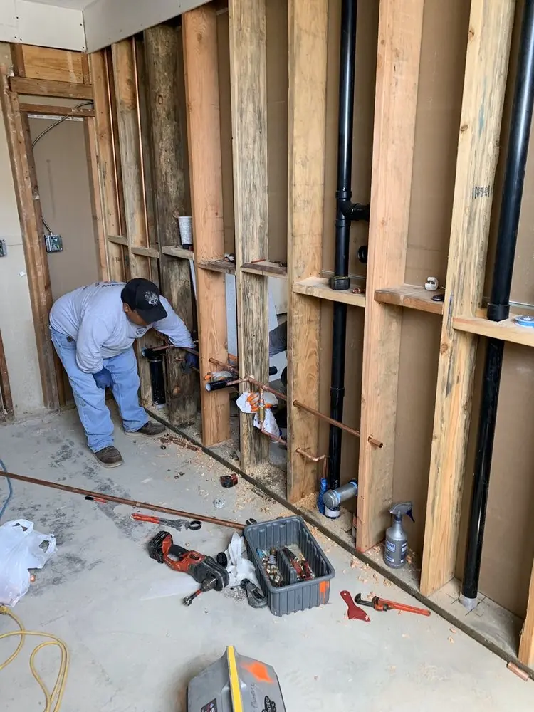 Commercial rough-in plumbing for Commercial Plumbing in Ponquogue